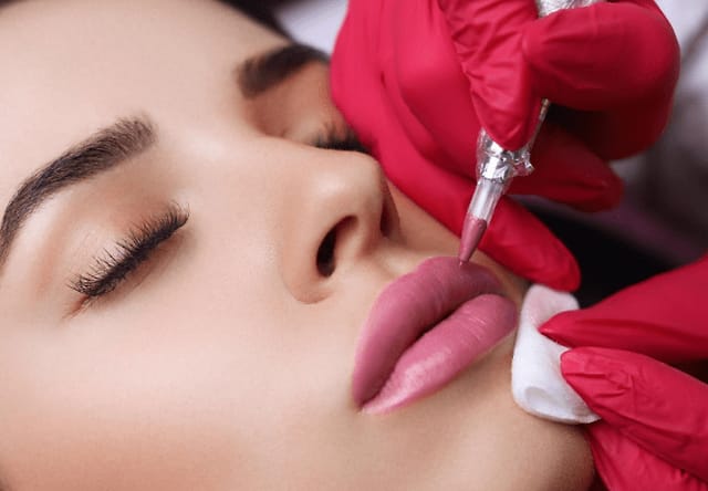 تاتو لب در تهرانپارس غربی